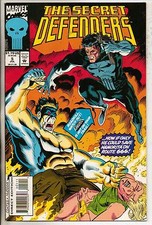 Marvel Comics Secret Defenders #5 July 1993 VF+