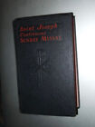 St. Joseph Continuous Sunday Missal.  Vintage 1957-1958 Catholic Book Publishing