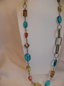COLLANA LINEA BY LUIGI DELL'OLIO PERLINE E MAGLIE MARTELLATE NUOVA CON ETICHETTE ultima - Foto 1 di 14