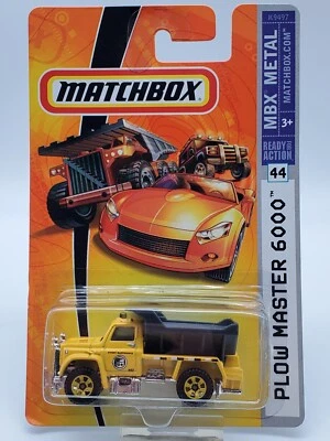 Matchbox MBX Metal Plow Master 6000 - Street Maintenance - Image 1 of 3