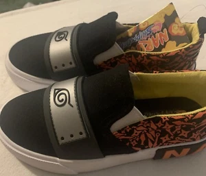 naruto shippuden youth size 12 slip on shoes,kids Size 12 Naruto Shoes - Picture 1 of 4