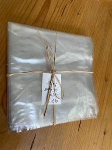 Verpackung CELLOPHAN BEUTEL 145 x 300 lebensmittelecht mit Boden und Siegelnaht - Bild 1 von 8