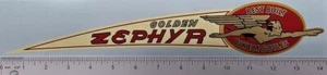 Calcomanías de tanque de bicicleta Golden Zephyr - Imagen 1 de 2