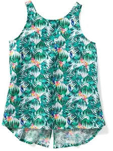 NWT ❤️ CUTE OLD NAVY TROPICAL TOUCAN TANK GIRLS TOP SHIRT TOP XS 5 5T 6 7 YR - Picture 1 of 1
