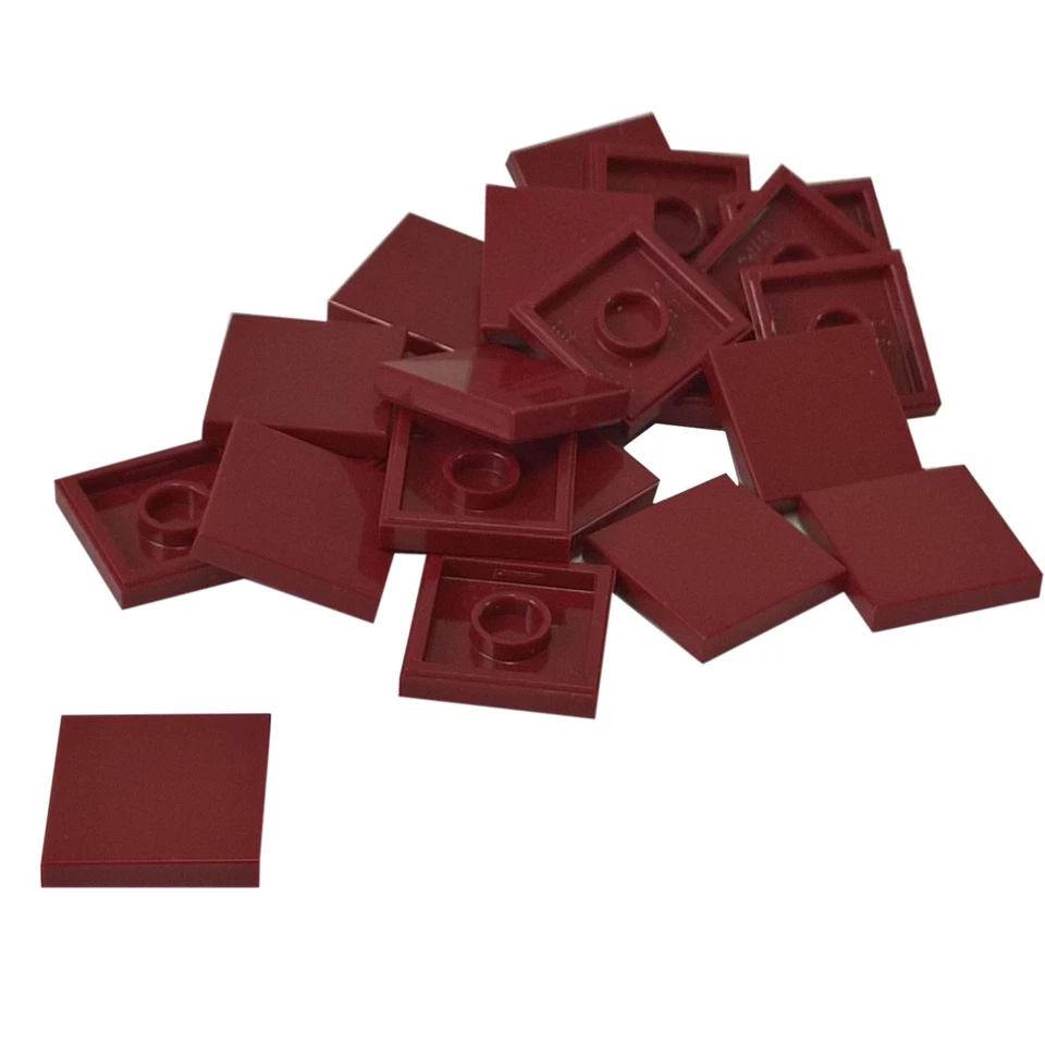 LEGO 2x2 Tiles Flat Smooth Bottom Groove Pick Colors & QTY NEW - 3068b - Image 1 of 1