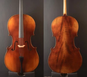 Sonderangebot! Eine moderne Stradivari Kopie Cello feiner Ton, Antiklack - Bild 1 von 8