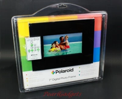 Polaroid Simplicity 7" Digital Picture Frame & Remote CPA-00711S - Sealed in Box - Image 1 of 4