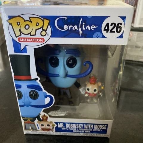 Funko Pop Movies Coraline - Mr. Bobinsky With Mouse 426 Cover
