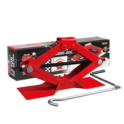 BIG RED Torin Steel Scissor Lift Jack Car Kit, 1.5 ton, Red T10152-A - Image 1 of 4