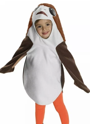 NOVO Fantasia Infantil Star Wars Episódio VIII PORG Cosplay 2T/3T Rubie's - Imagem 1 de 3