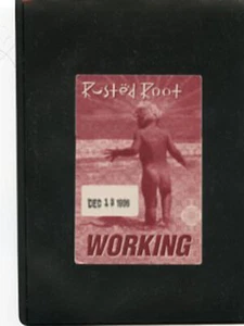 Rusted Root - satin backstage pass 12/13/96 - Picture 1 of 3