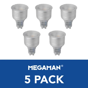 5x Megaman LED Long Neck Reflector Light Bulbs GU10 PAR16 5 Watt 4000K 2700K - Picture 1 of 2