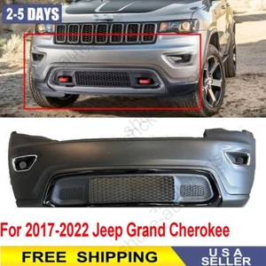 Juego de parrilla inferior parachoques delantero negro para Jeep Grand Cherokee 2017-2020 2021 2022 - Imagen 1 de 16