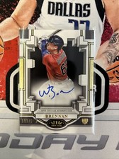2023 Topps Tier One Will Brennan Breakout Stars RC On Card Auto /299 Guardians