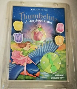 Thumbelina Storybook Scholastic Interactive Game Sealed w/ Tokens Figurines NIB - Picture 1 of 3