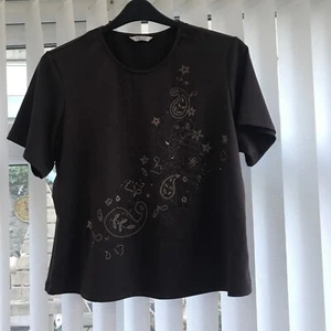 Berkertex Size 20 Sequined Front Evening Top 🎄with Stretch. Brown Colour. - Picture 1 of 6