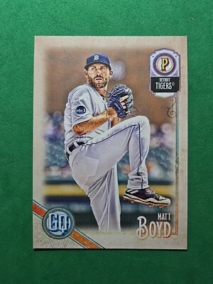 2018 Matt Boyd Topps Gypsy Queen #34 - Image 1 of 2