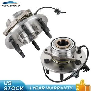 2PCS Front Wheel Hub Bearing Assy For GMC Yukon Chevy Tahoe Silverado 1500 - Imagen 1 de 7