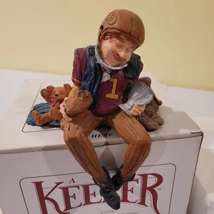 VINTAGE Collectible Figurine Shenandoah Designs The Keeper of Football RARE - Picture 1 of 5