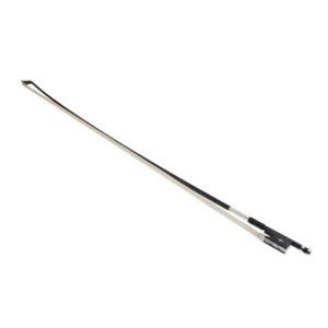 NEW Black Horse Hair Carbon Fiber Violin Bow Good Balance 1/2 Size - Picture 1 of 8