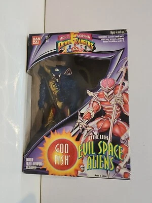 Фигурка Mighty Morphin Power Rangers 8 дюймов Evil Space Aliens Goo Fish открытая коробка - Изображение 1 из 4