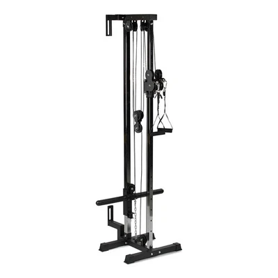 Titan Fitness 84.5" Tall Wall Mounted Pulley Tower, 350 LB Capacity Plate-Load - Image 1 of 4