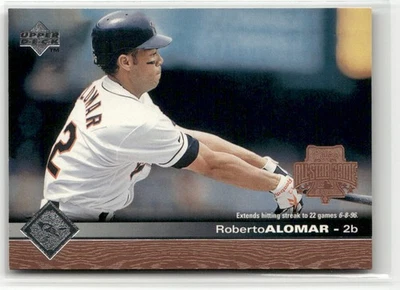 1997 UPPER DECK #19 ROBERTO ALOMAR BALTIMORE ORIOLES - Image 1 of 2