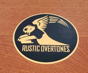 RARE 2001 RUSTIC OVERTONES Promotional Vinyl Sticker 5" Viva Nueva CD - Picture 1 of 2