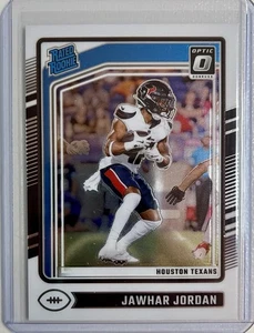 2024 Panini Donruss Optic - Jawhar Jordan #247 Houston Texans - Rated Rookie NFL - Bild 1 von 2