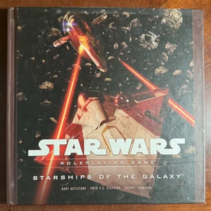 Starships of the Galaxy (Star Wars Roleplaying Game) - Hardcover RPG Supplement - Foto 1 di 2