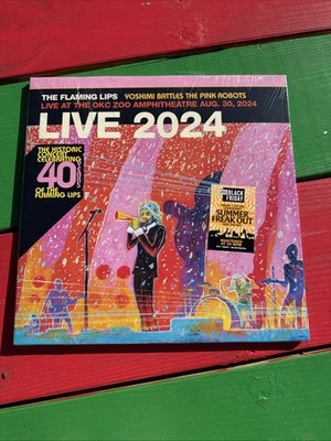 THE FLAMING LIPS - YOSHIMI LIVE 2024 40TH- RSD BLACK FRIDAY VINYL RECORD - Image 1 of 2