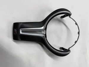Trim Cover BMW M M2 M3 M4 M5 M6 F87 F80 F82 F83 F10 F12 Steering Wheel OEM - Foto 1 di 8