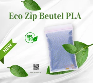 Druckverschlussbeutel Biologisch Zip Beutel Polybeutelolienbeutel 50mµ PLA - Bild 1 von 12