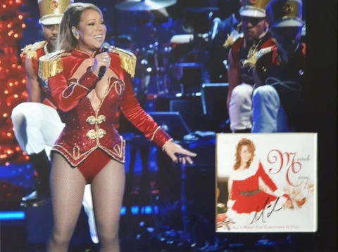MARIAH CAREY Signed 16X12 Photo Display ALL I WANT FOR CHRISTMAS COA Cover