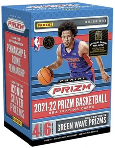 2021-22 Panini Prizm Basketball Blaster Box 6 Packs 3 Green Wave (Fanatics) New - Picture 1 of 2