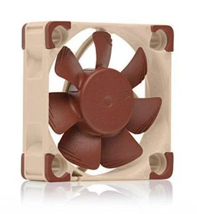 Noctua NF-A4x10 FLX, Premium Quiet Fan, 3-Pin (40x10mm, Brown) - Afbeelding 1 van 7