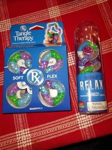 Tangle Relax All Natural Twistable Therapy Devices For Stress, ADHD Lot of 2 - Picture 1 of 4