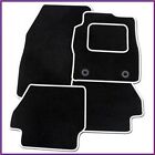 Tailored Car FLOOR Mats WHITE to fit MITSUBISHI MIRAGE (13+) (2 Clip)