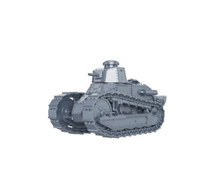 INTERWAR USA - US M1917 six tons light tank Browning - 1/56 1/72 1/87 1/100 3D - Picture 1 of 5