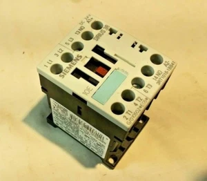 SIEMENS 3RT1016-1BB41, Contractor, Motor Starter, 24 vdc coil - Picture 1 of 3