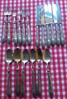 RARE ANTIQUE 18PCE CUTLERY GERMAN C1900S 835 SILVER CUTLEY SET WITH SLIGHT DAMAG