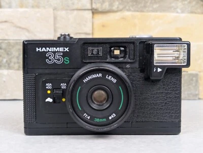 HANIMEX 35S POINT AND SHOOT 35MM FILM CAMERA TESTE AND WORKING - Image 1 of 4