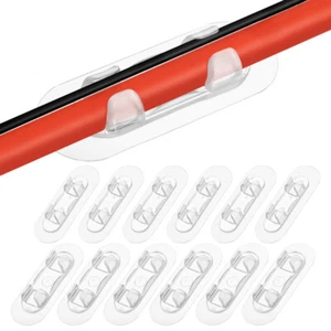 30 Pcs Cord Holders Wall Cord Clips Finisher Wire Clamp Wall Cable Clips Wire - Picture 1 of 11