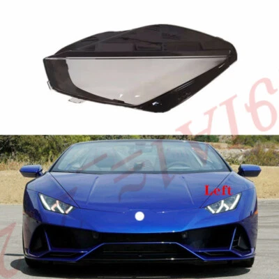 Left Front Headlamp Lens Shell+Sealant Glue For Lamborghini Huracan 2015-2020 - Image 1 of 4