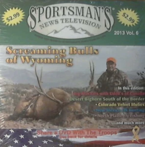 SCREAMING BULLS OF WYOMING - DVD TV Sportsman 2013 Vol. 6 - Precintado - Imagen 1 de 2