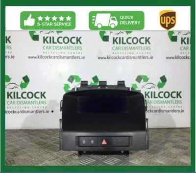 Pantalla De Reloj Multifuncional VAUXHALL/OPEL ASTRA J MK6 2013 22858076 - Imagen 1 de 4