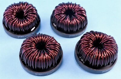 4 (Four) PFC Choke Inductors 426uH Q = 50 DCR = 0.07 Ohms 53PR305-421 - Image 1 of 4
