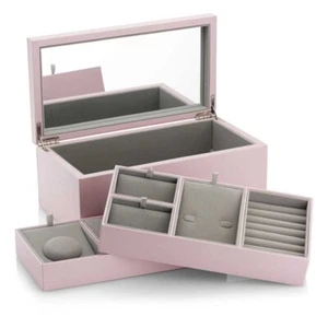 Authentic NEW BOX Pandora Pink Large Jewelry Box A005 - Picture 1 of 13
