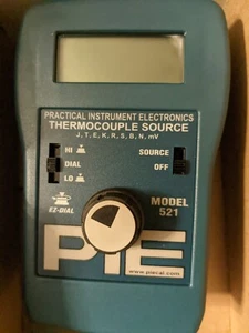PIE MULTI TYPE THERMOCOUPLE CALIBRATOR FACTORY NEW IN BOX MODEL# 521 - Picture 1 of 2