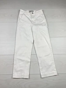 Everlane White High Waist Wide Leg Jeans Size 0 - Picture 1 of 11